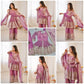 Heavy Two Tone Fendy Satin Silk Embroidered Gown with Sharara & Dupatta – Designer Ethnic Wear