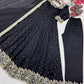 Heavy Vichitra Silk Embroidered Anarkali Gown with Palazzo & Dupatta – Festive Ethnic Wear