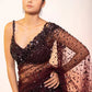 Hologram Sequin Net Designer Saree