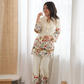 Ivory Wildflower Print Co-ord Set
