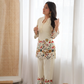 Ivory Wildflower Print Co-ord Set