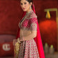 Ruby Sequin Bridal Lehenga Set