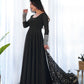 Royal Fox Georgette Anarkali Set with Embroidered Dupatta