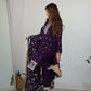 Blooming Rangoli Silk Embroidered Suit Set with Vichitra Silk Dupatta