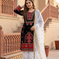 Onyx Tribal Motif Suit