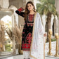 Onyx Tribal Motif Suit