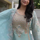 Sage Cording Sequin Sharara