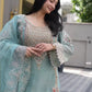 Sage Cording Sequin Sharara