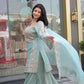 Sage Cording Sequin Sharara