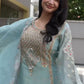 Sage Cording Sequin Sharara