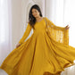 Pearl Trim Flare Anarkali