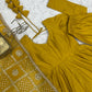Pearl Trim Flare Anarkali