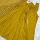 Pearl Trim Flare Anarkali