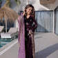 Ice Velvet Zari Embroidered Kurta Palazzo Set With Dupatta