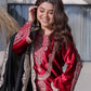 Ice Velvet Zari Embroidered Kurta Palazzo Set With Dupatta