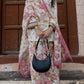 Indigo Floral Farshi Suit