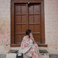 Indigo Floral Farshi Suit