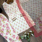 Indigo Floral Farshi Suit