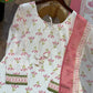 Indigo Floral Farshi Suit