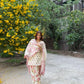 Indigo Floral Farshi Suit