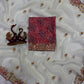 Ivory Applique Scallop Saree
