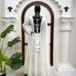 Ivory Chikankari Sequin Anarkali Set
