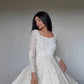 Ivory Chikankari Sequin Anarkali Set