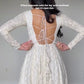Ivory Chikankari Sequin Anarkali Set