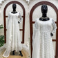 Ivory Chikankari Sequin Anarkali Set