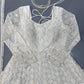 Ivory Chikankari Sequin Anarkali Set