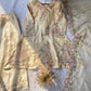 Ivory Cream Fendy Sequins Embroidered Kurti Palazzo Set for Wedding & Festive Wear