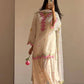 Ivory Embroidered Farshi Suit