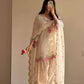 Ivory Embroidered Farshi Suit