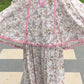 Ivory Floral Farshi Suit