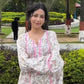 Ivory Floral Farshi Suit