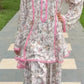 Ivory Floral Farshi Suit