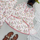 Ivory Floral Farshi Suit