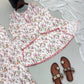 Ivory Floral Farshi Suit