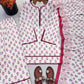 Ivory Floral Farshi Suit