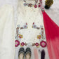 Ivory Floral Moti Sharara