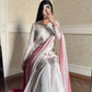 Ivory Floral Moti Sharara