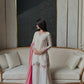 Ivory Floral Moti Sharara
