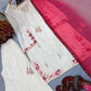 Ivory Floral Moti Sharara