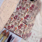 Ivory Floral Print Farshi
