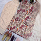 Ivory Floral Print Farshi