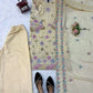 Ivory Floral Sequin Kurta