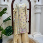 Ivory Floral Sequin Kurta