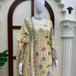 Ivory Floral Sequin Kurta