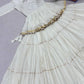 Ivory Gota Kediyu Lehenga Set