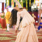 Ivory Gota Kediyu Lehenga Set